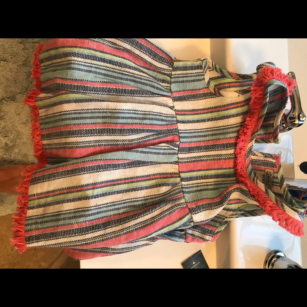 Girls boho chic tank